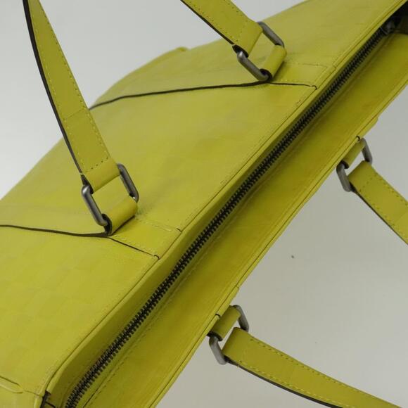 LOUIS VUITTON Damier Anfini Tadao PM Bag Bag Yellow N41393 - Picture 6 of 16